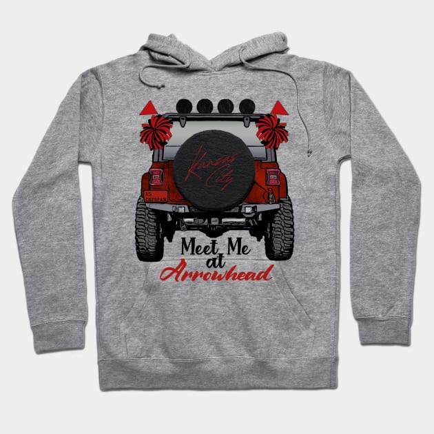 Jeep- Meet Me At Arrowhead Hoodie by Brooke Rae's